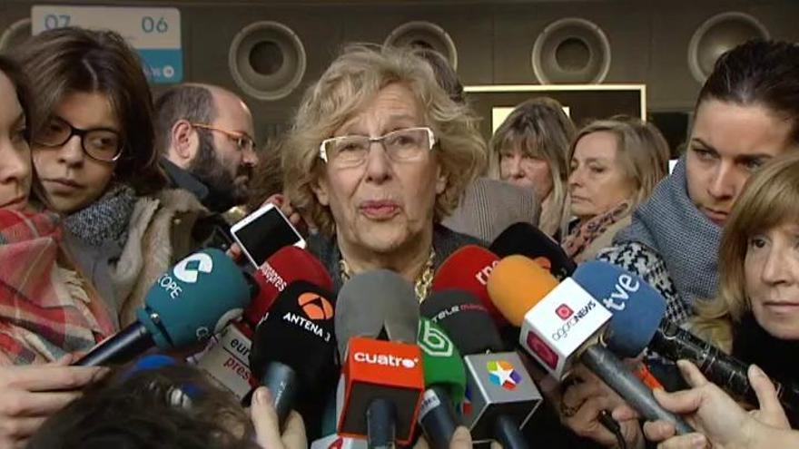 Carmena no ve “razonable” que Aguirre continúe dirigiendo el PP