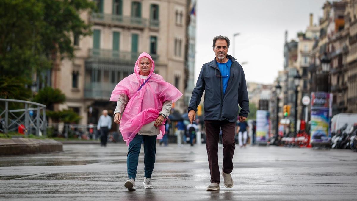 Lluvia en Barcelona