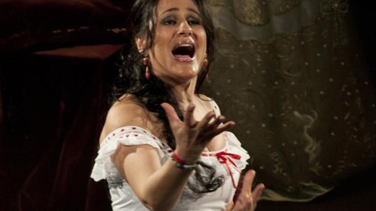 La cantaora Regina.