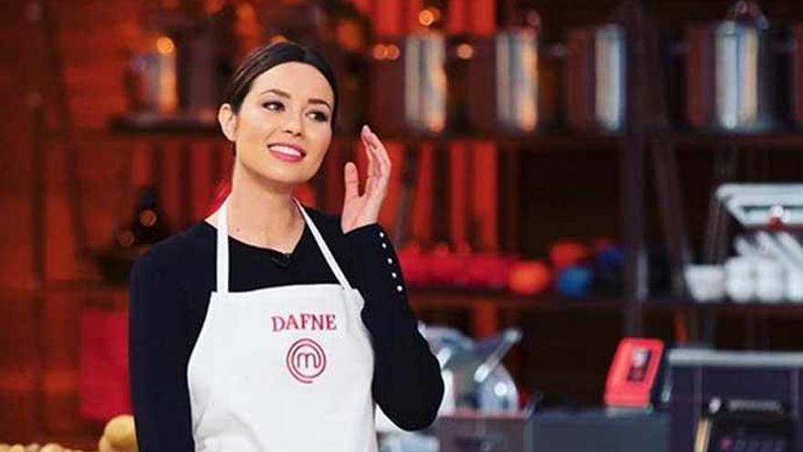 Dafne Fernández, durante su paso por &#039;MasterChef Celebrity&#039;.