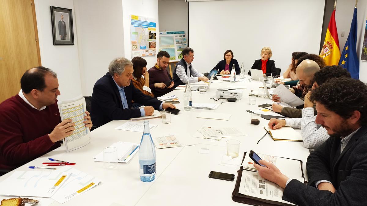 Reunión del grupo de trabajo del Marco de Actuaciones Prioritarias para Recuperar el Mar Menor.
