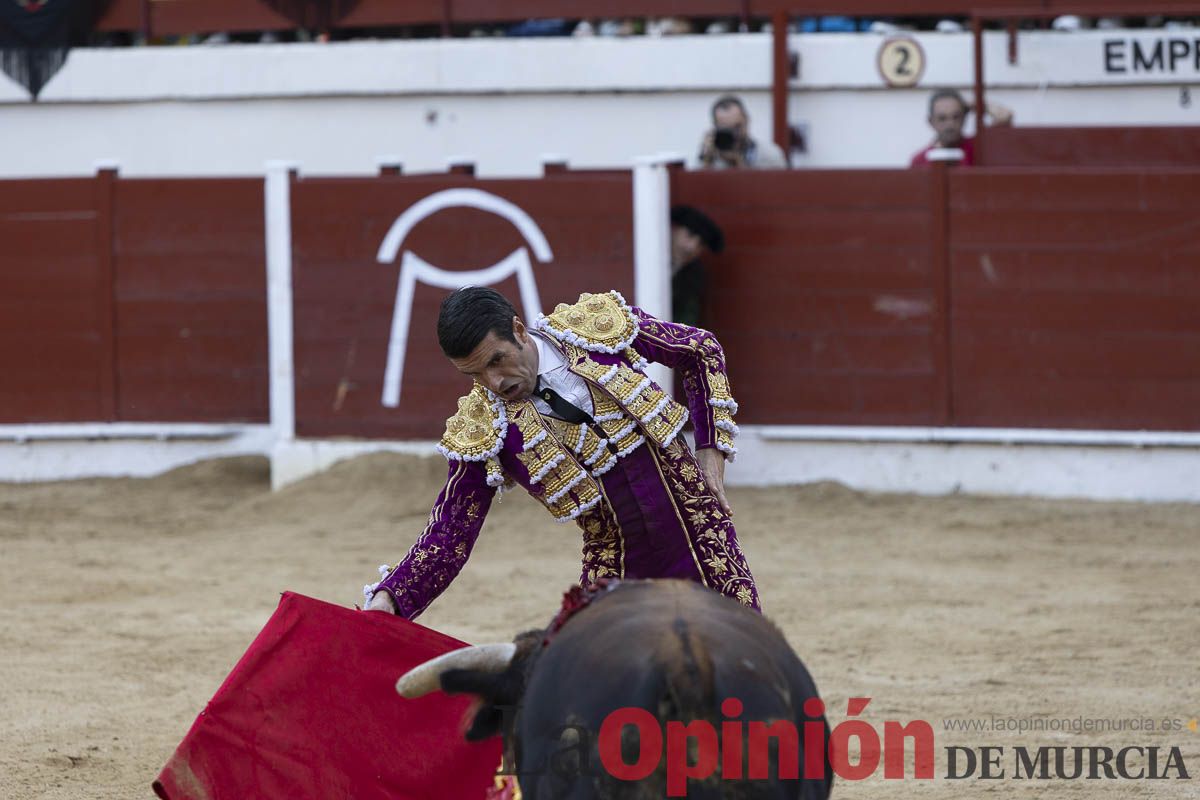 Corrida de toros en Abarán (El Fandi, Emilio de Justo, El Payo)