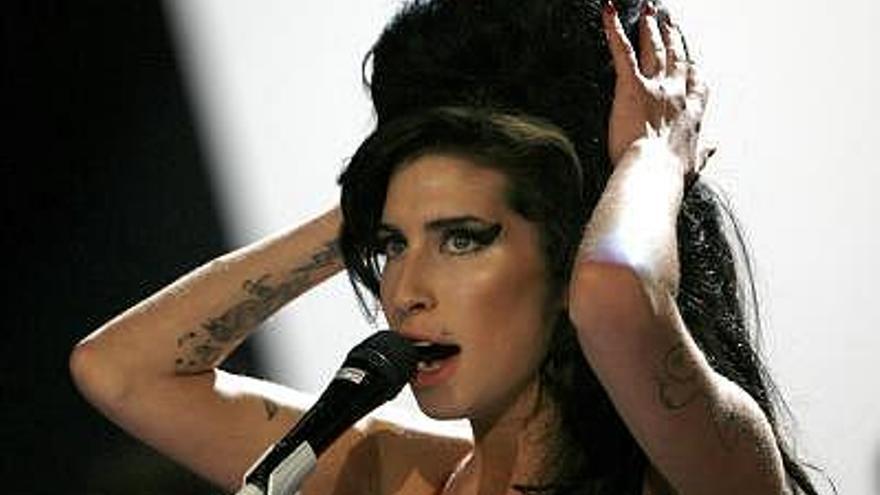 Fotografía de archivo de Amy Winehouse.