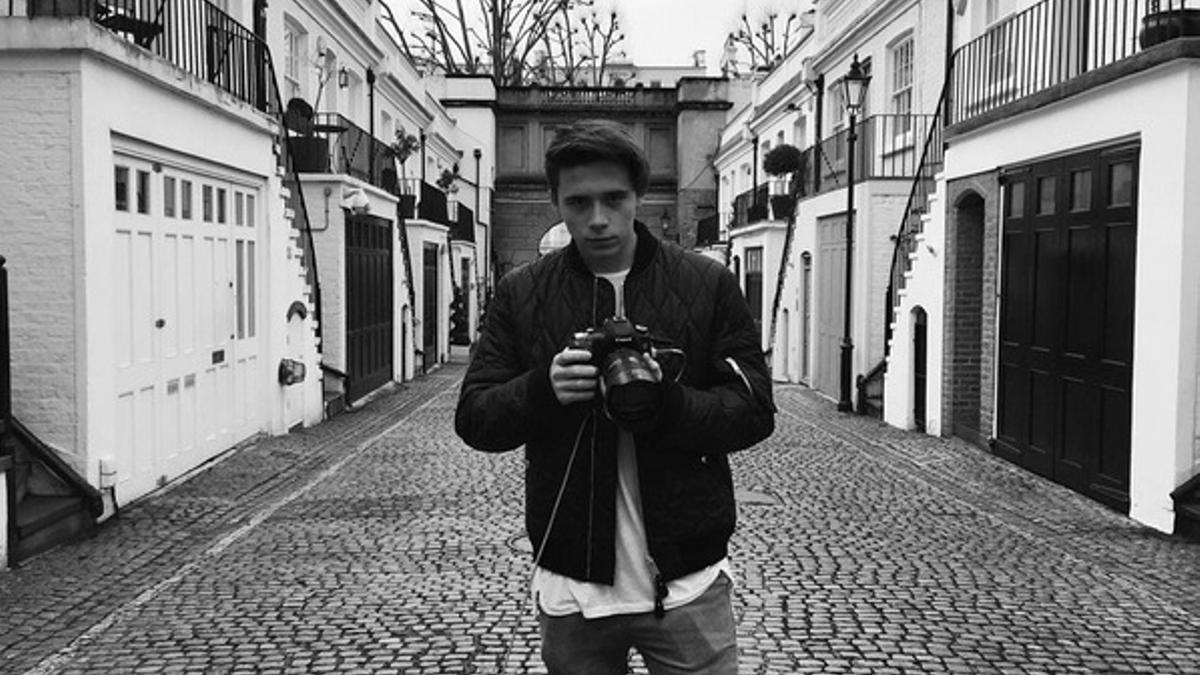 Brooklyn Beckham para Burberry