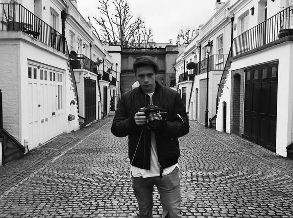 Brooklyn Beckham para Burberry