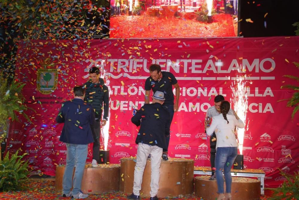 Entrega de premios del Triatlón de Fuente Álamo