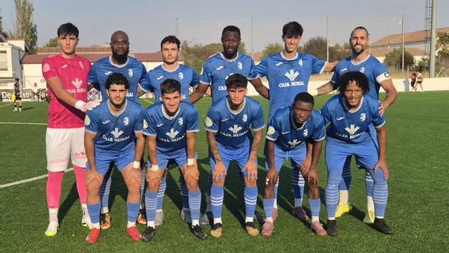 Once inicial del CD Villaralbo, este miércoles ante Unionistas. | CEDIDA