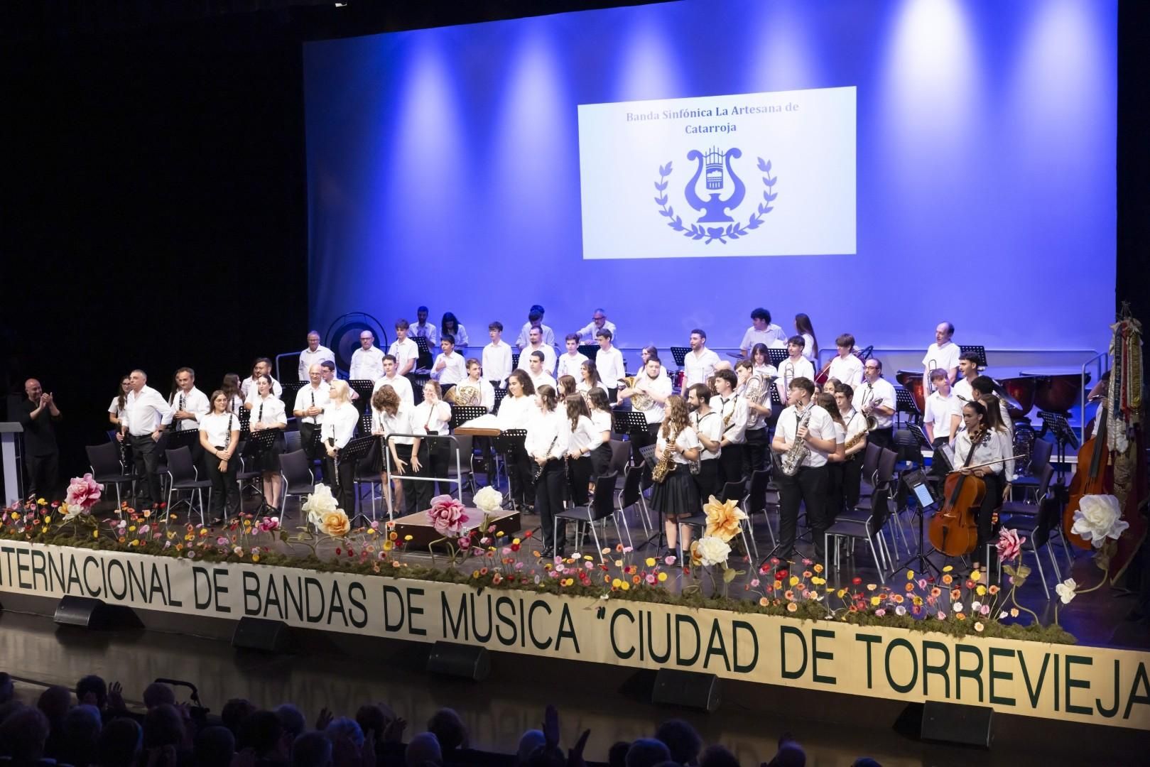 Las bandas de música de Paiporta y Catarroja, protagonistas del Festival Internacional de Bandas Ciudad de Torrevieja