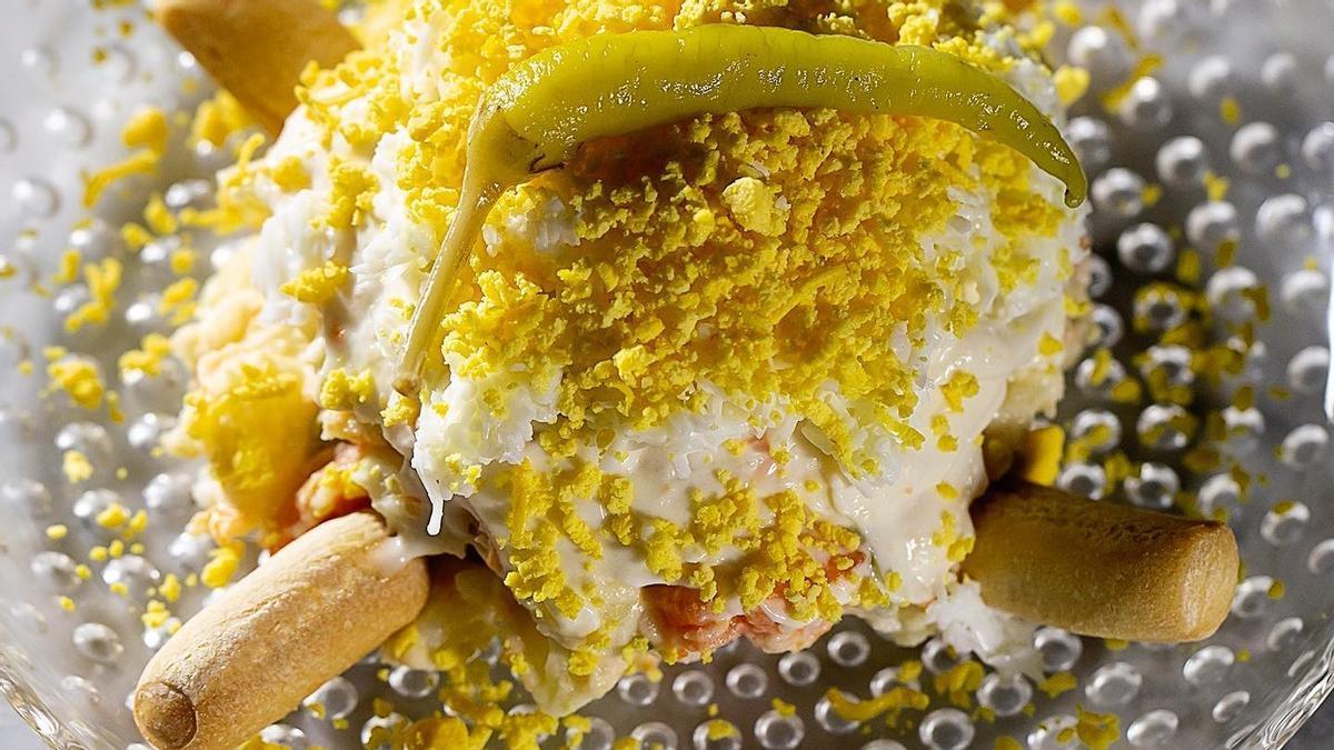 La ensaladilla rusa del Bar Alegria, una de las favoritas del chef Carles Abellan.