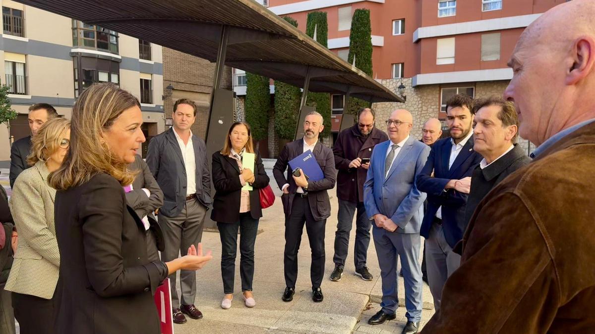 Visita a la sede judicial de Alzira.