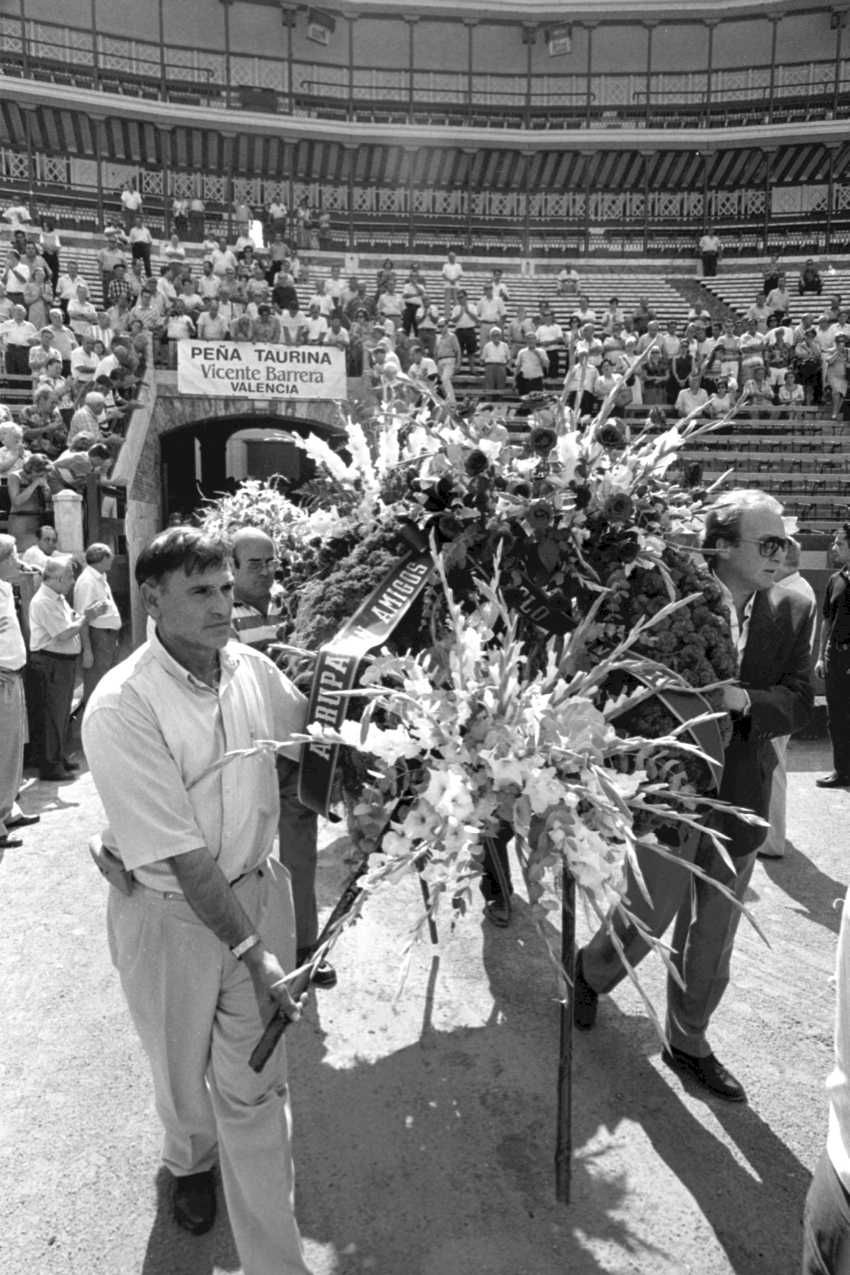 25 años sin Curro Valencia, el último torero que perdió la vida por una cornada en la plaza de toros de València