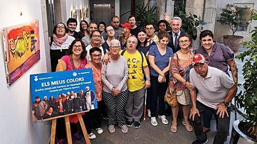 Presentació de l&#039;exposició «Els meus colors».