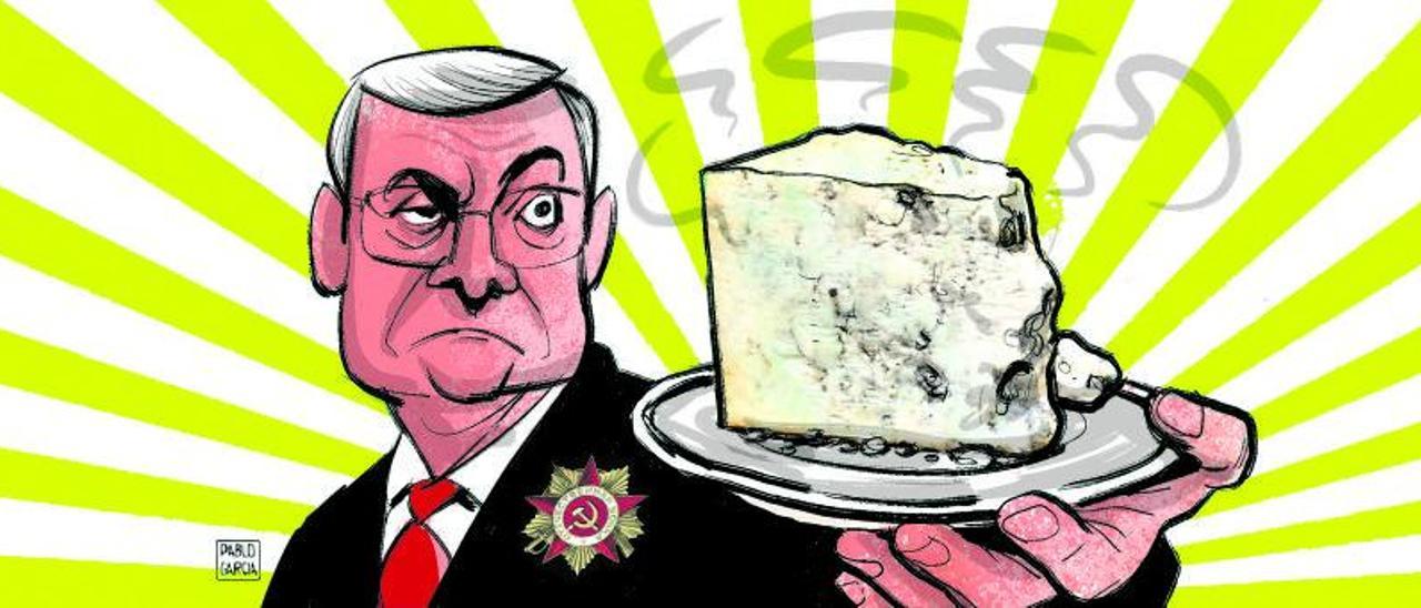 El horrible caso del gorgonzola soviético