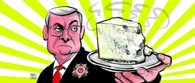 El horrible caso del gorgonzola soviético