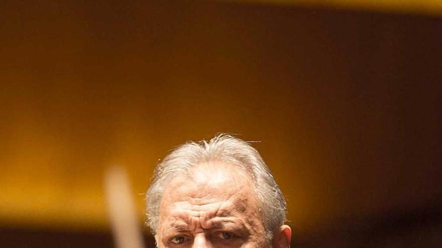 Zubin Mehta, ayer.