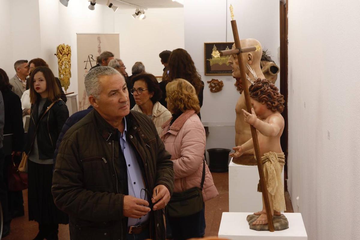 Exposición de arte sacro en 2024 con trabajos de la Escuela de Arte Mateo Inurria y la Escuela Dionisio Ortiz.