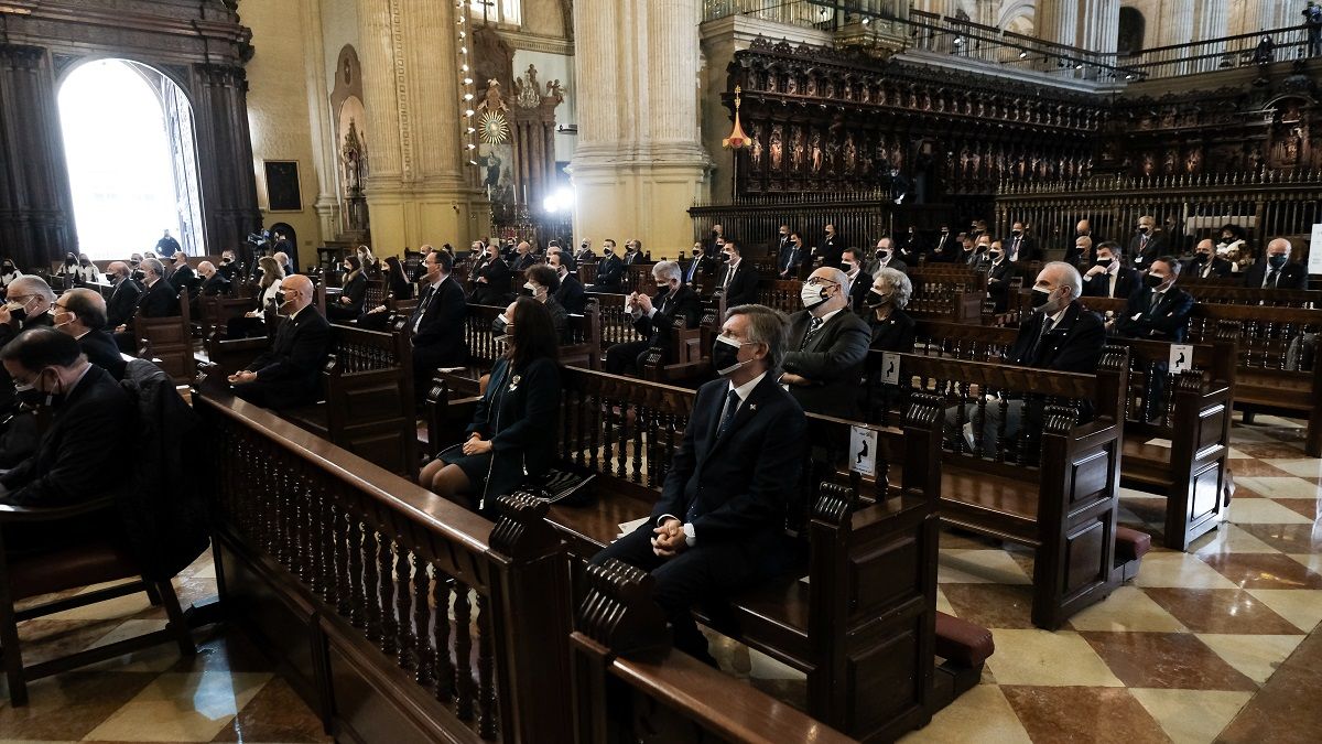 Misa de apertura de los actos del centenario de la Agrupación de Cofradías