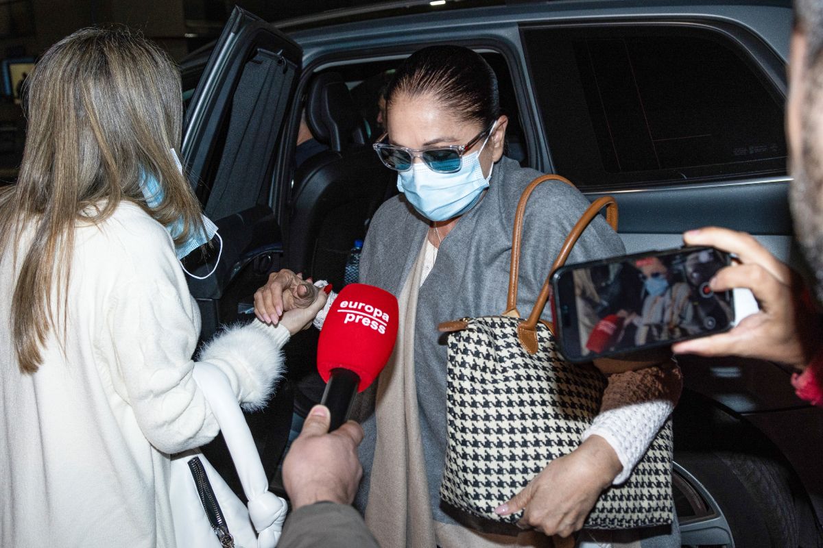 Isabel Pantoja en el hospital