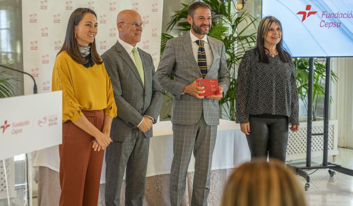 Save the Children. | CANDELARIA DELGADO, ANA CONCEPCIÓN, FERNANDO HERNÁNDEZ Y JESÚS VELASCO