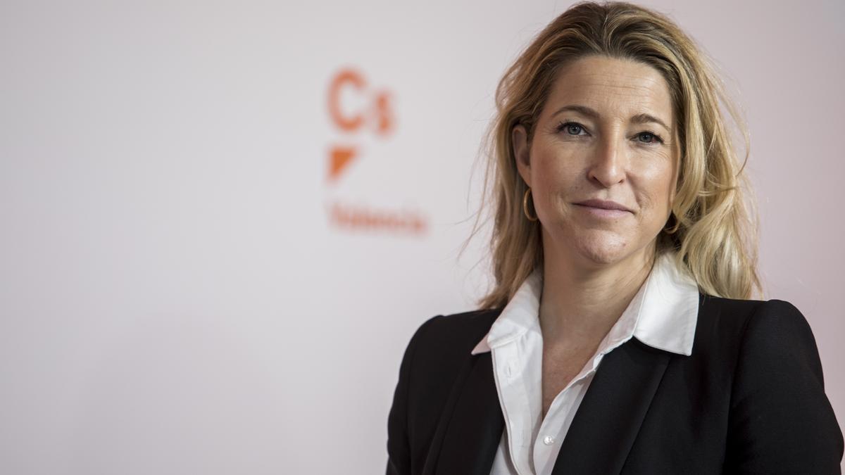 La coordinadora de Ciudadanos María Muñoz