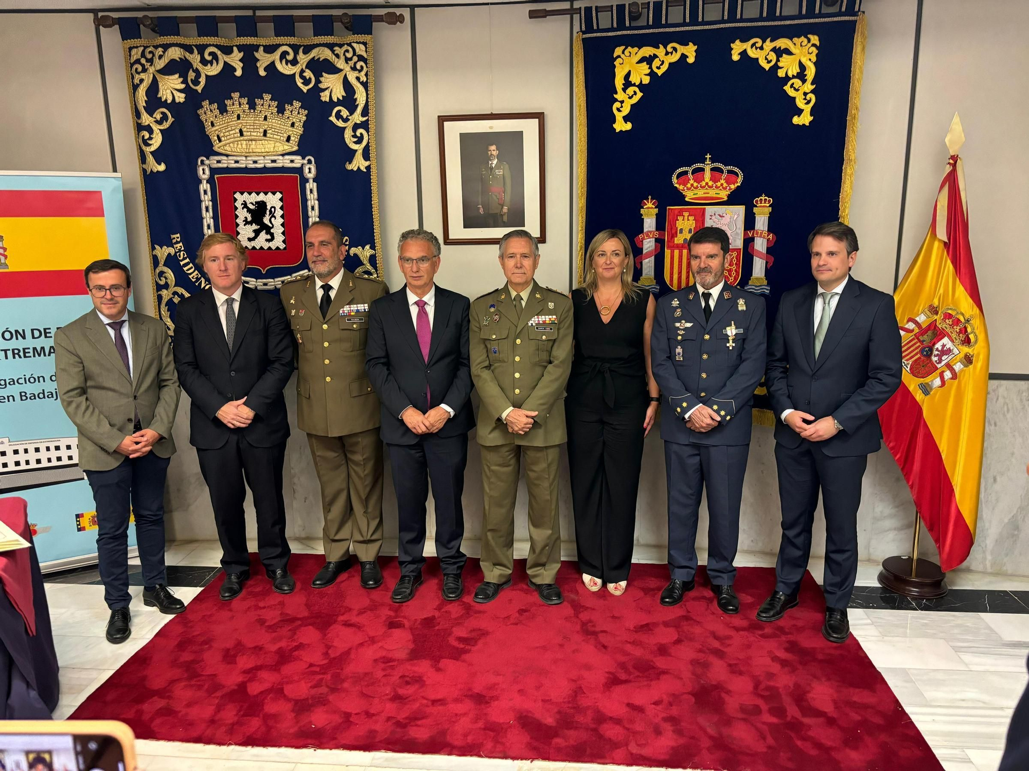 El coronel Ramón Ignacio Balsera Bocanegra toma posesión como delegado de Defensa en Extremadura