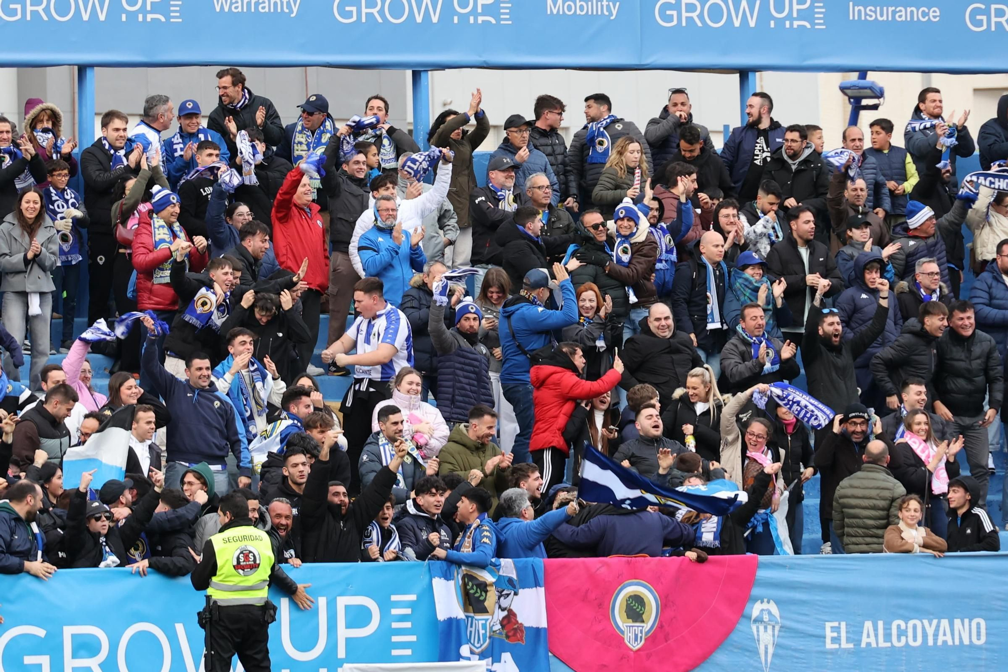 Las mejores imágenes del partido Alcoyano - Hércules