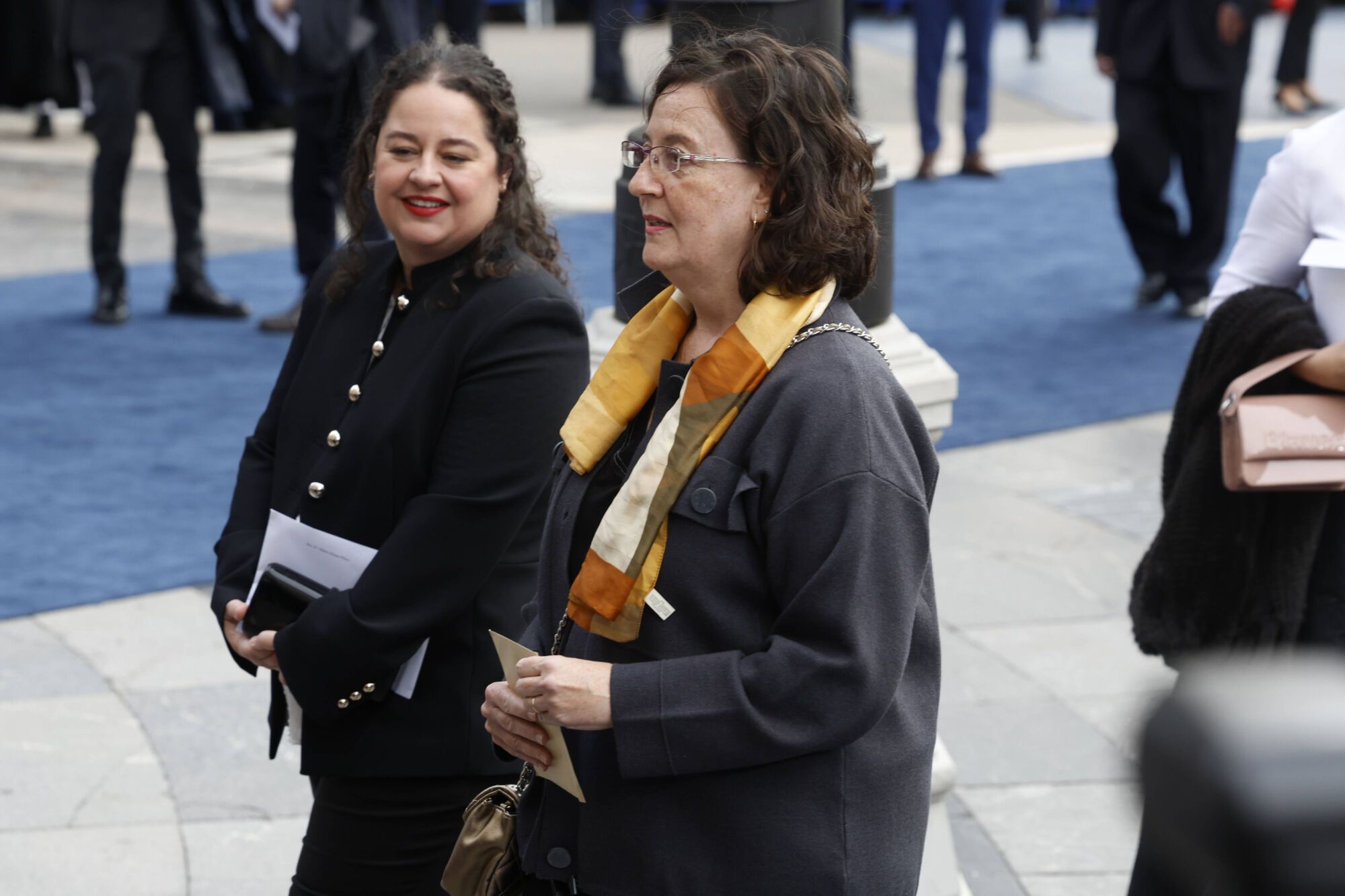  Así fue la llegada de los invitados a los premios "Princesa de Asturias" y su paso por la alfombra azul