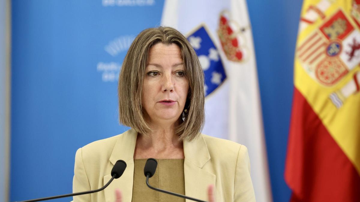 La secretaria de Organización del PSdeG, Lara Méndez.