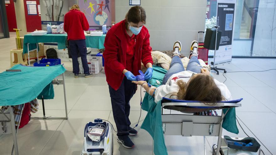 El Centro de Transfusión de la Comunitat Valenciana suma este año casi 7.600 nuevos donantes