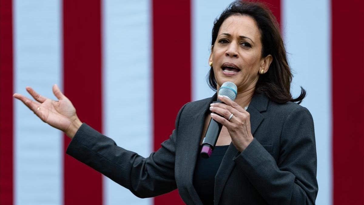 La senadora  y excandidata demócrata Kamala Harris.