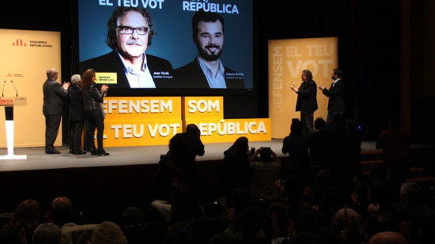 Rufián i Tardà obren la campanya a Cornellà