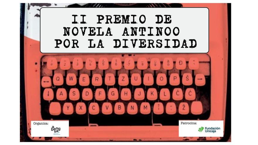 Cartel II Premio de Novela Antinoo por la Diversidad.