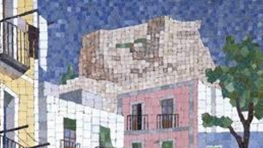 El mosaico de Gastón Castelló que fue vendido por 3.500 euros.