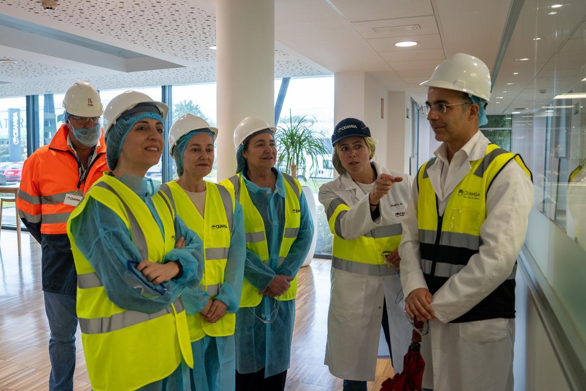 Visita ás instalacións
de Ceamsa.