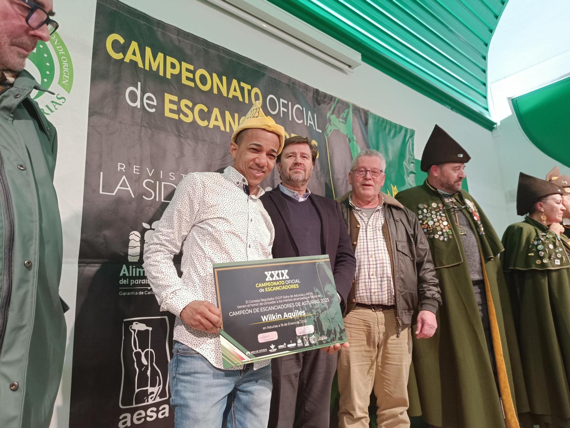 XXX Concurso de Escanciadores de Asturias: estos son los ganadores