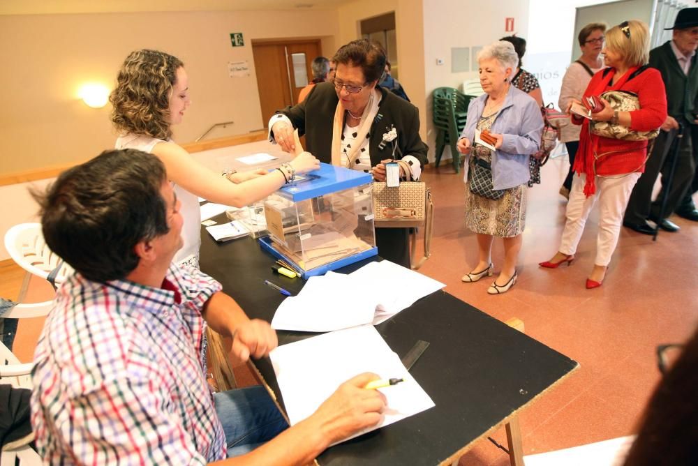 Así se vivió la jornada electoral en Galicia