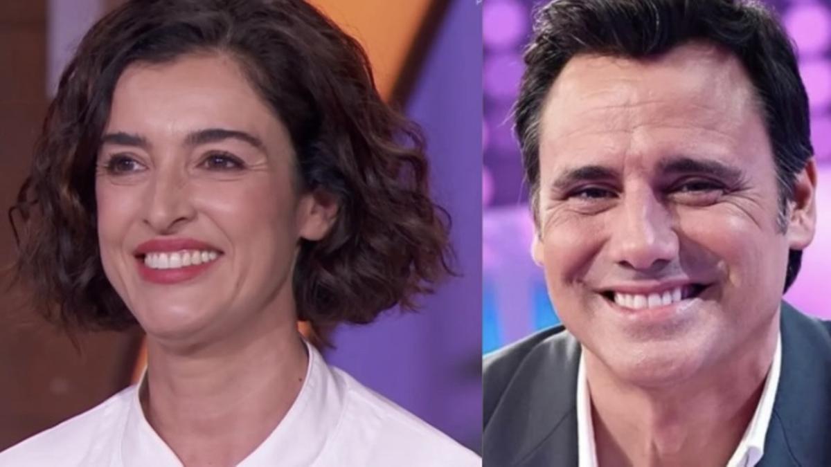 Blanca Romero y Ion Aramendi.