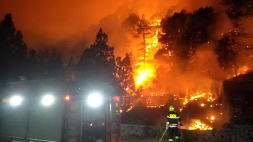 Incendio en El Paso, La Palma