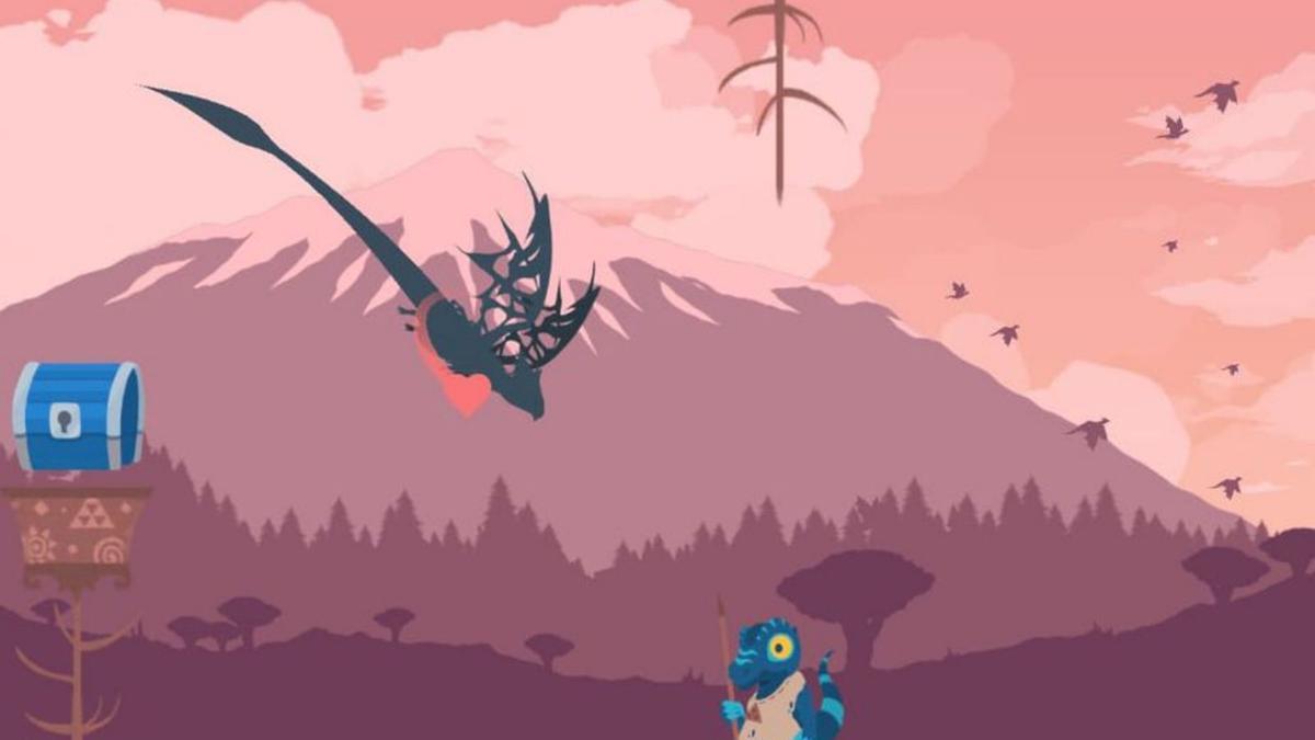 Captura de pantalla del videojuego Flappy Dragon, de Coré Ventura. | | E.D.