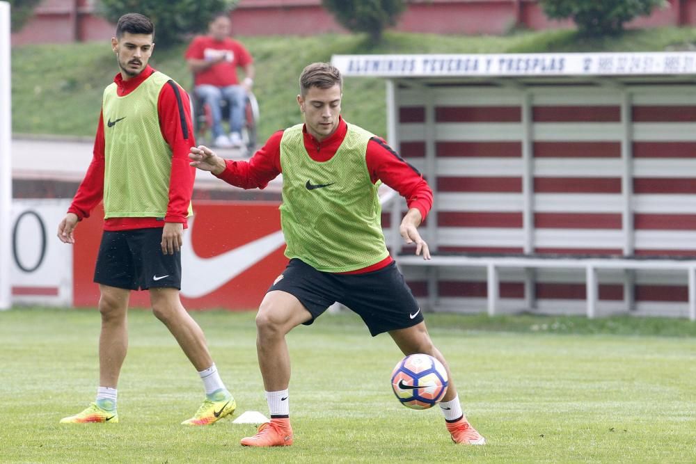 Entrenamiento del Sporting