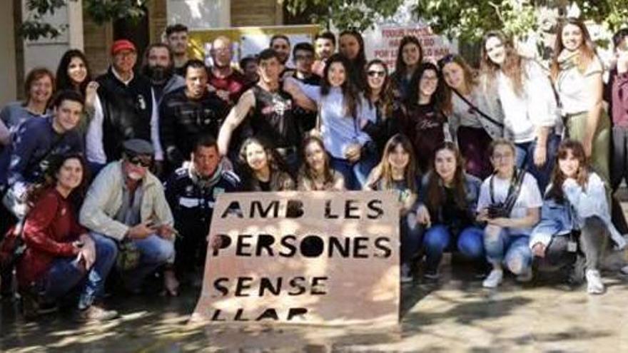 Alumnado de 2.º de Bachillerato del IES Misericordia, en la jornada del miércoles.