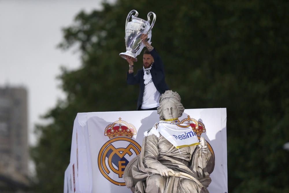 EL REAL MADRID CELEBRA LA UNDÉCIMA EN CIBELES