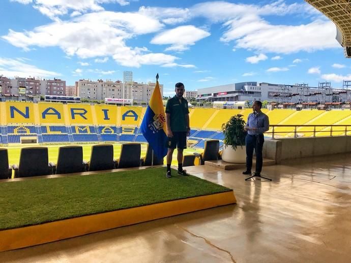 Presentación de la equipación de la UD Las Palmas para la 2018/19