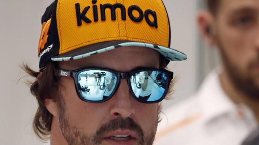 Fernando Alonso, en Marina Bay