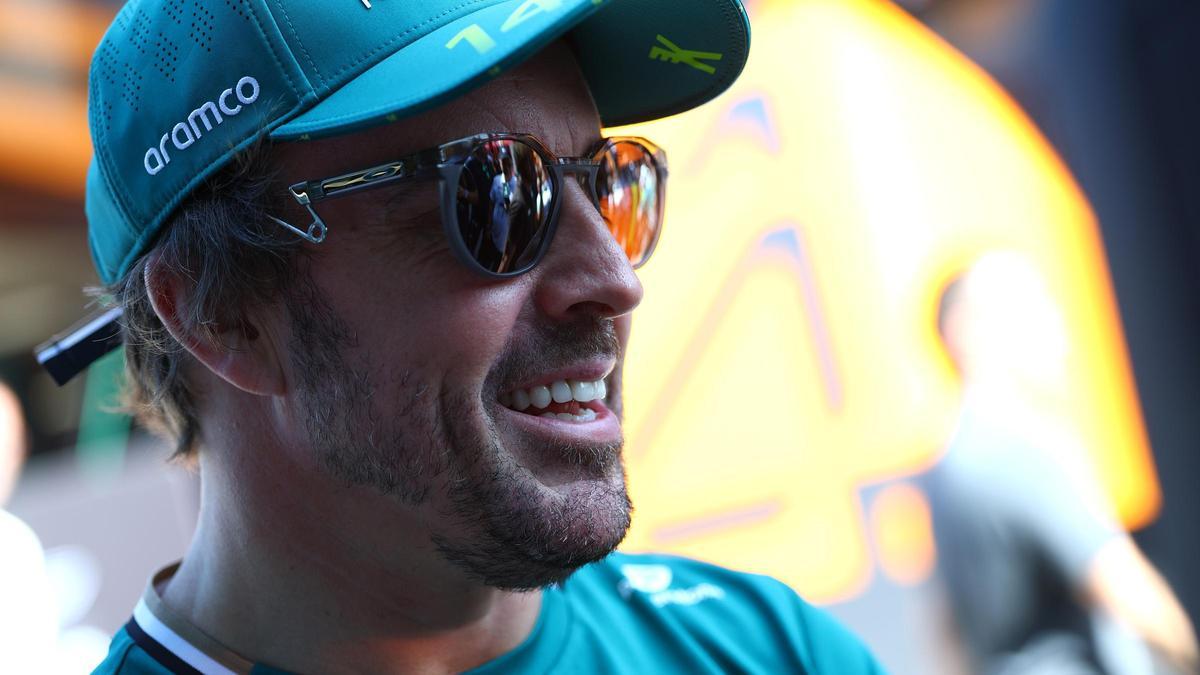 Fernando Alonso, tras la clasificación en Monza