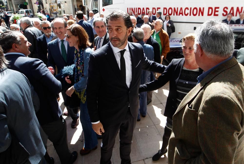 Funeral por Luis Fernández Villa, padre de Pedro Luis Fernández, presidente de la FADE