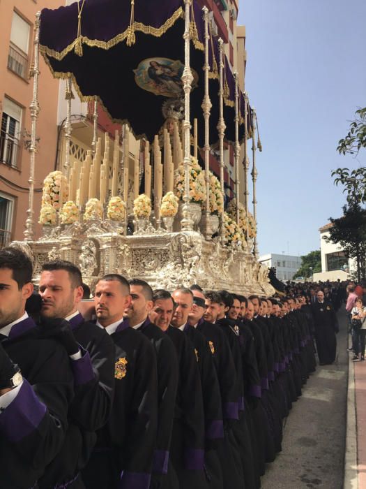 Las imágenes de la procesión de la cofradía de Crucifixión