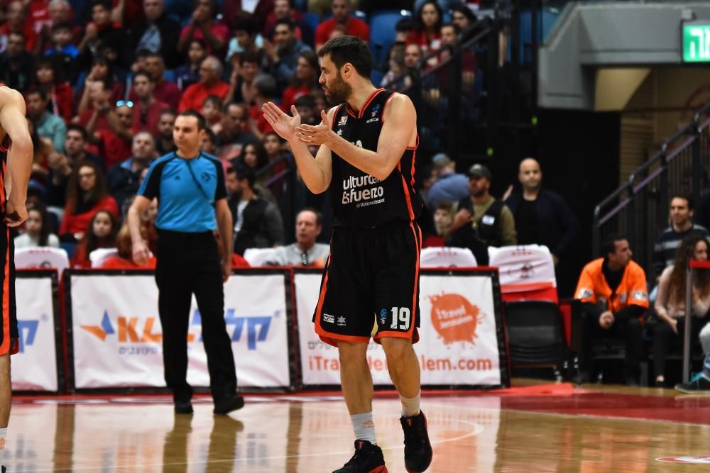 Hapoel Jerusalem - Valencia Basket, en imágenes