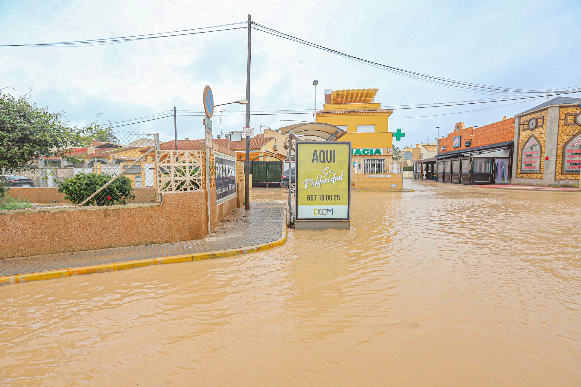 Pilar de la Horadada reclama a la CHS atajar las inundaciones del Mojón con balsas de laminación en la cabecera de las ramblas