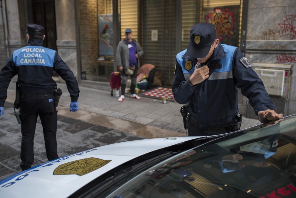 Controles policiales en las calles